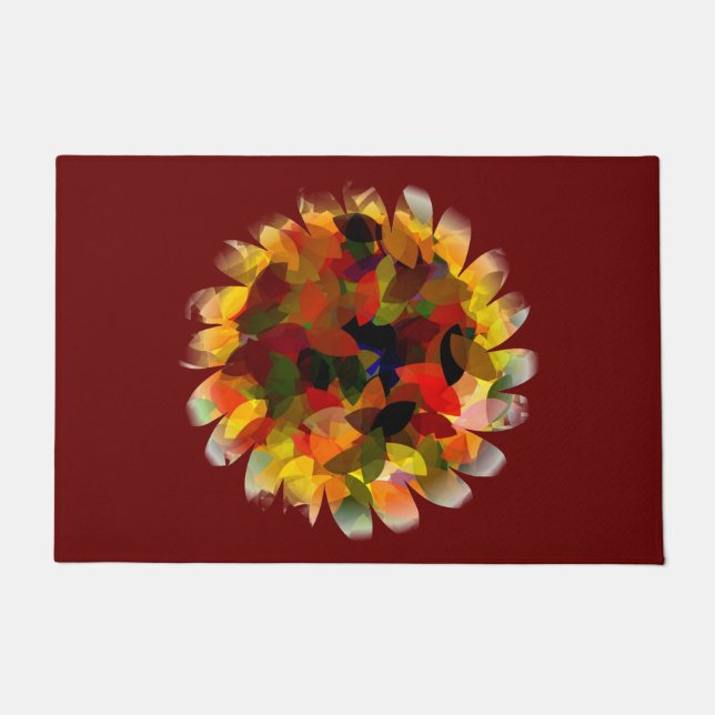 ひまわり ドアマット (正面)