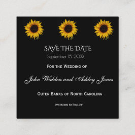 ひまわり ドロップレット オールインワン ウェディング 招待状