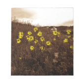 ひまわり ノートパッド (正面)