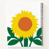 ひまわり ノートブック (裏面)