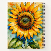 ひまわり ノートブック (裏面)