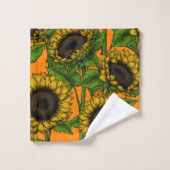 ひまわり バスタオルセット (ウォッシュタオル)