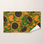 ひまわり バスタオルセット (ハンドタオル)