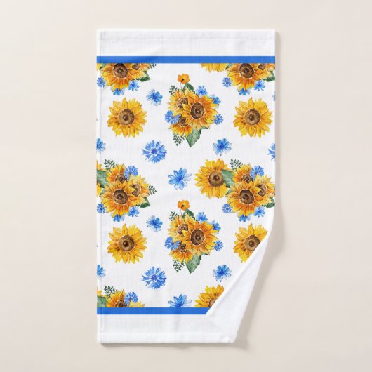 ひまわり バスタオルセット (ハンドタオル)