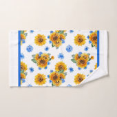 ひまわり バスタオルセット (ハンドタオル)