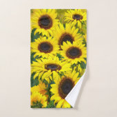 ひまわり バスタオルセット (ハンドタオル)