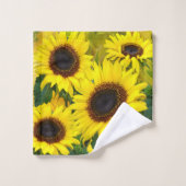 ひまわり バスタオルセット (ウォッシュタオル)