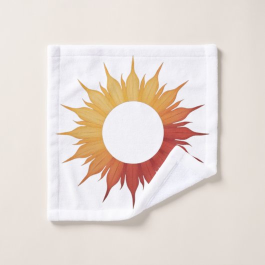 ひまわり バスタオルセット (ウォッシュタオル)