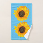 ひまわり バスタオルセット (ハンドタオル)