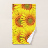 ひまわり バスタオルセット (ハンドタオル)