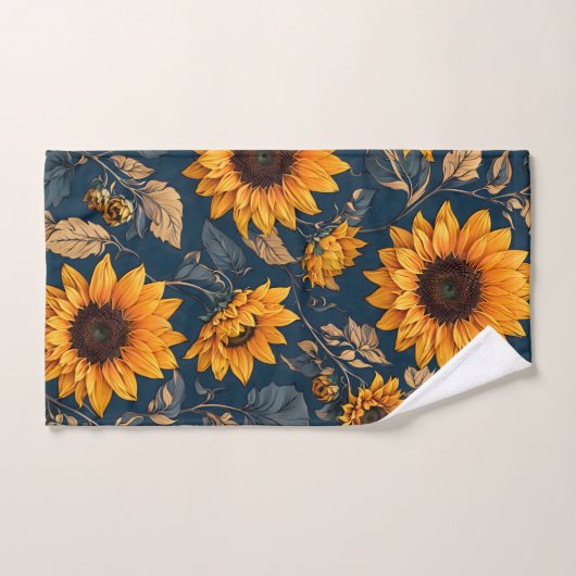 ひまわり バスタオルセット (ハンドタオル)