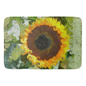 ひまわり バスマット (正面)