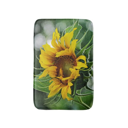 ひまわり バスマット (正面縦)