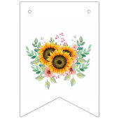 ひまわり バンティングフラッグ (第2の旗)