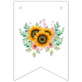 ひまわり バンティングフラッグ (第3の旗)