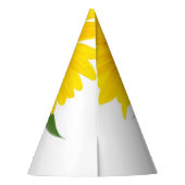 ひまわり パーティーハット (裏面)