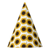 ひまわり パーティーハット (裏面)