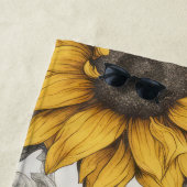 ひまわり ビーチタオル (インサイチュ)