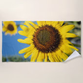 ひまわり ビーチタオル (正面)