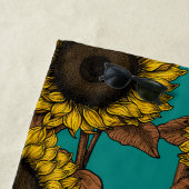 ひまわり ビーチタオル (インサイチュ)