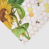 ひまわり・ビー系デザイン8 薄葉紙 (詳細)