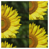 ひまわり ファブリック (クローズアップ)