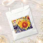 ひまわり フェイバーバッグ (クリップ留めされた状態)