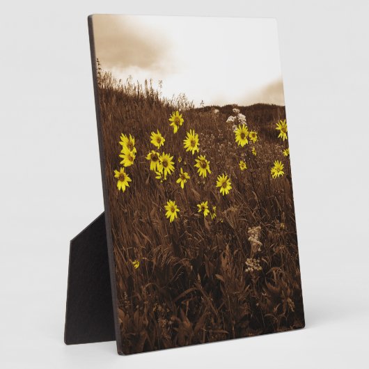 ひまわり フォトプラーク (側面)