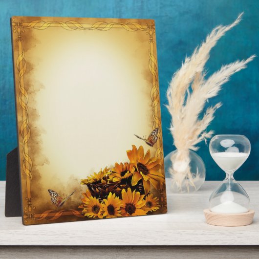 ひまわり フォトプラーク (側面)