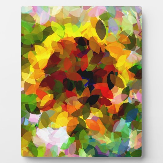 ひまわり フォトプラーク (正面)