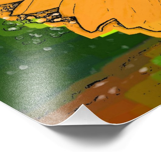 ひまわり フォトプリント            (角)