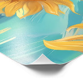 ひまわり フォトプリント            (角)