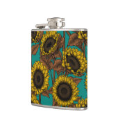 ひまわり フラスク (左)