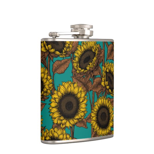 ひまわり フラスク (右)