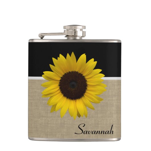 ひまわり フラスク (正面)