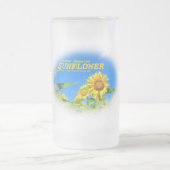 ひまわり フロストグラスビールジョッキ (中央)