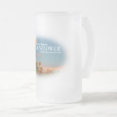 ひまわり フロストグラスビールジョッキ (正面右)