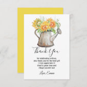 ひまわり、フローラサンキューカード サンキューカード (正面/裏面)