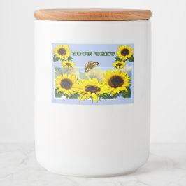 ひまわり フードラベル