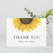 ひまわり ブライダルシャワーのお礼 (スタンド正面)