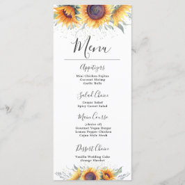 ひまわり ブルーム | フラワーメニュー メニュー