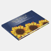 ひまわり/ブルー結婚のゲストブック ゲストブック (コーナー)