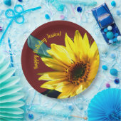 ひまわり ペーパープレート (パーティー)