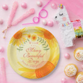 ひまわり ペーパープレート (パーティー)