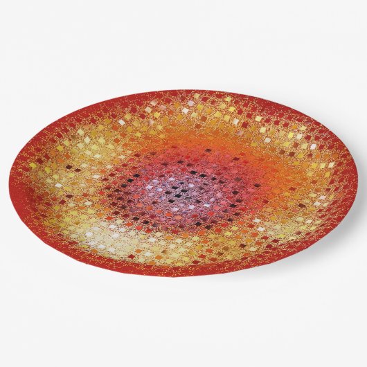 ひまわり ペーパープレート (アングル)