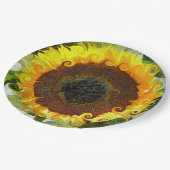 ひまわり ペーパープレート (アングル)