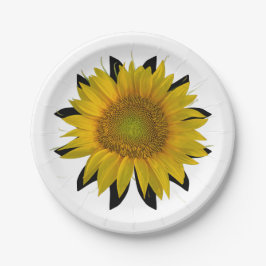ひまわり ペーパープレート
