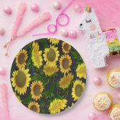 ひまわり ペーパープレート (パーティー)