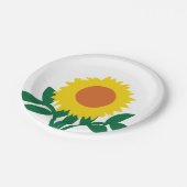 ひまわり ペーパープレート (アングル)