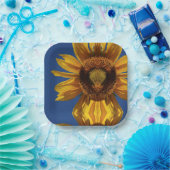 ひまわり ペーパープレート (パーティー)